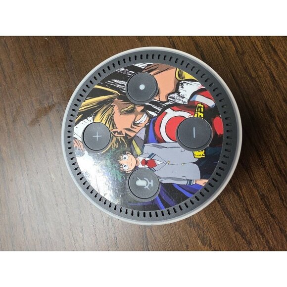 My Hero Academia Themed Amazon Echo Dot 2nd Gen Smart Speaker With Custom Deku & - Picture 2 of 16